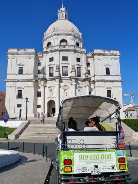 Tuk Tuk Lisbon: 3H00 Lisbon Charms - Lisbon in three hours, from Baixa to Belém