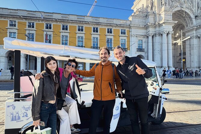 Tuk-Tuk Lisbon: Alfama, Viewpoints & Local Flavors - São Pedro de Alcântara looks across central Lisbon