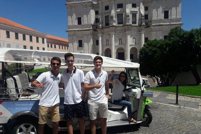 Tuk Tuk Lisbon: Made For You - Chiado and Bairro Alto in one short ride
