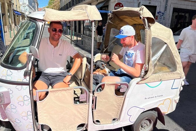 Tuk-Tuk Lisbon Tour 1 - 3hours - Why a tuk-tuk works well in hilly Lisbon