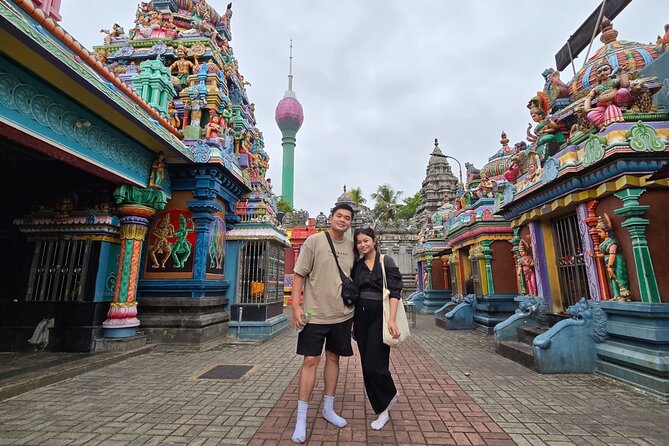 Tuk Tuk safari capital Colombo (Food and Entry Fees) Including - A Hindu kovil and Colombo’s green civic center