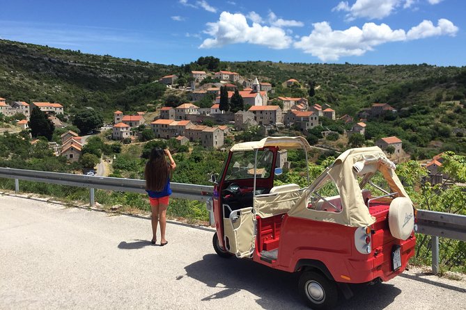 Tuk Tuk Sightseeing Tour of Hvar - Malo Grablje and the story of an abandoned village
