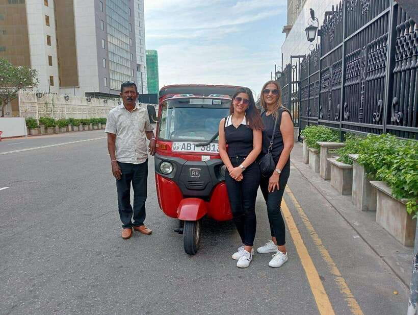Tuk Tuk Tales of Colombo From Cruies - National Museum, Lotus Tower, and the city skyline