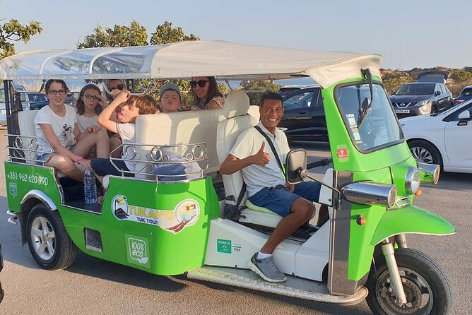 TUK TUK Tour around Lagos Old & New Town & beaches - Best way to know Lagos - D. Ana and the cliffs