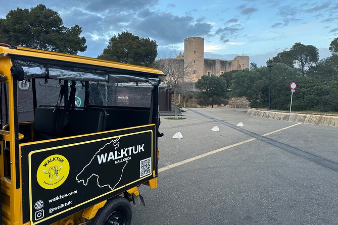 Tuk Tuk Tour in Palma de Mallorca - Beginning beside the Cathedral of Mallorca