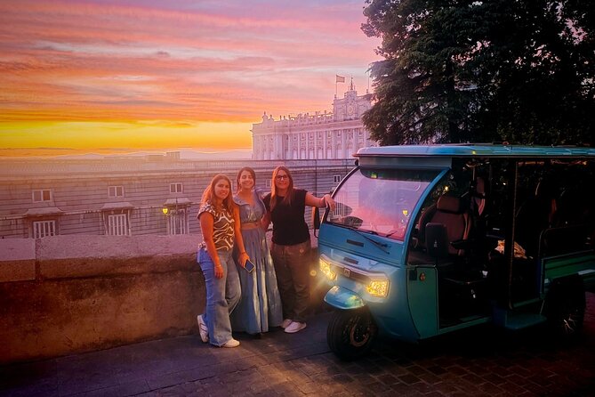 Tuk Tuk Zero Private Tour: The Best of Madrid in 2hrs. 15min. - A fast first look at Madrid from a private tuk tuk