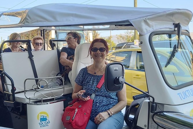 TukTuk Athens Private Evening / Afternoon Complete Tour - City Center & Old Town - Plaka gives the ride its local feel
