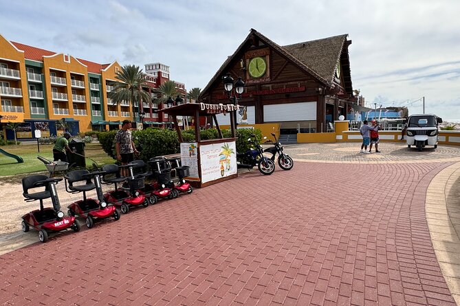 TukTuk’s Adventure Fun Tour in Curaçao - Stop 5: Willemstad’s signs, bridge, and food plaza