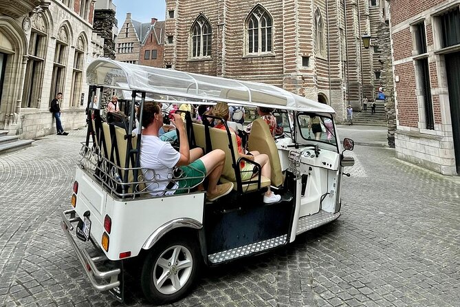 TukTuk Tour through historic Antwerp 2.5h - Grote Markt and the Brabo story