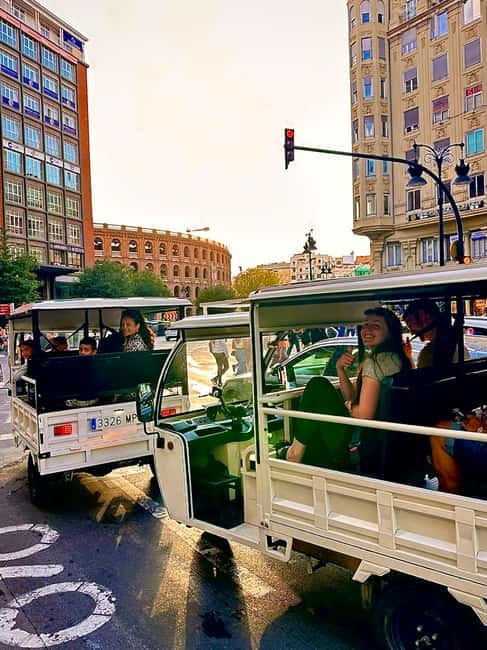 Valencia: Full 2-Hour Tuk Tuk Tour - From Puerta de la Mar to Mestalla Stadium
