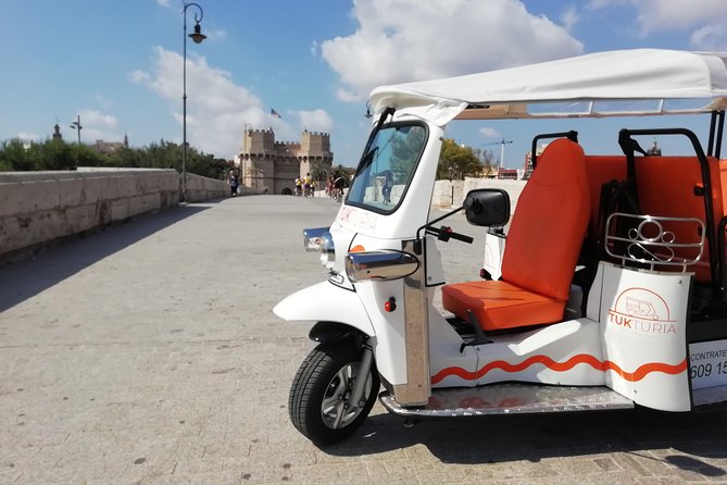 Valencia: Tuk Tuk Historical Tour - The Central Market and La Lonja