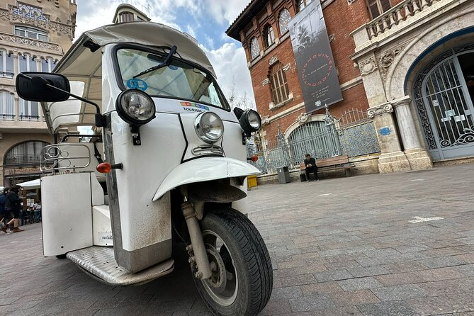 Valencia: Visit the Historic Center of Valencia in Tuk Tuk - The guide and the information you receive