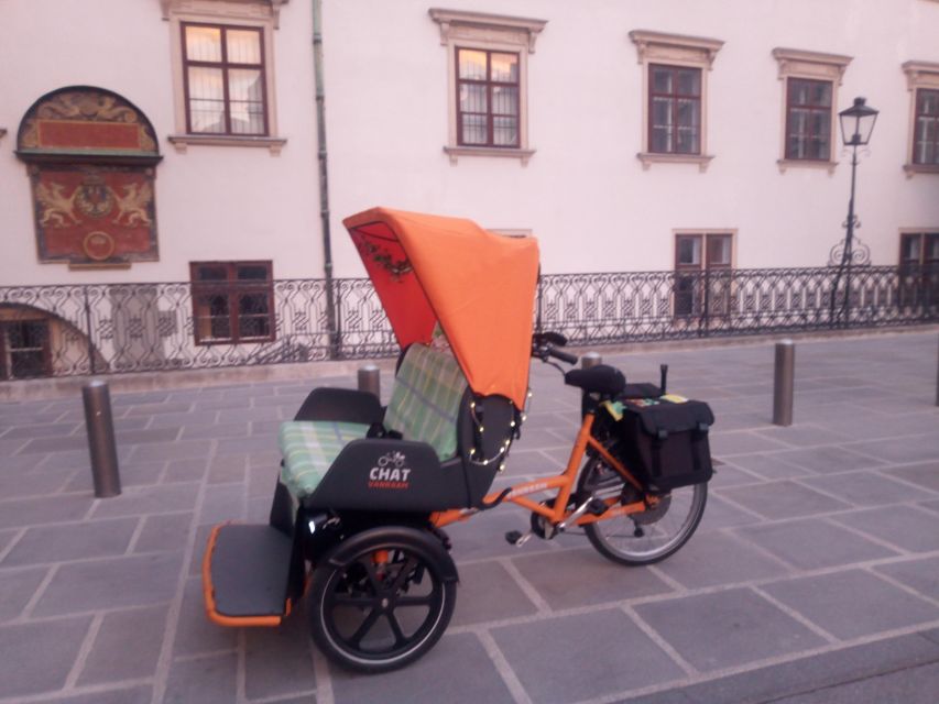 Vienna: Tour RAXI (electric rickshaw) 3 hours in Vienna - Pickup points from the center to the Danube