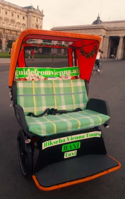 Vienna: Tour with locals in RAXI electric rickshaw - Starting near the historic center
