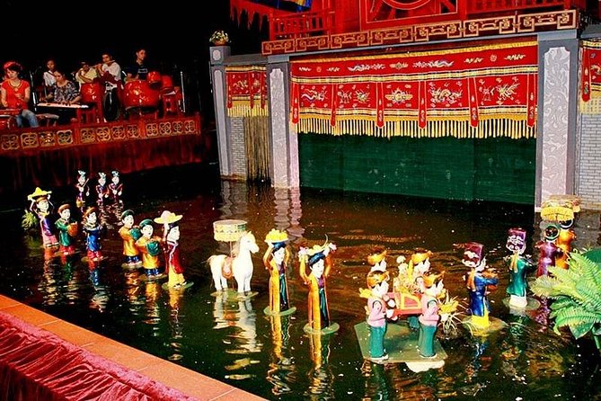 Water Puppet Show-Cyclo & Dinner On Cruise in Ho Chi Minh City - Golden Dragon Water Puppet Theater and the old stories on stage
