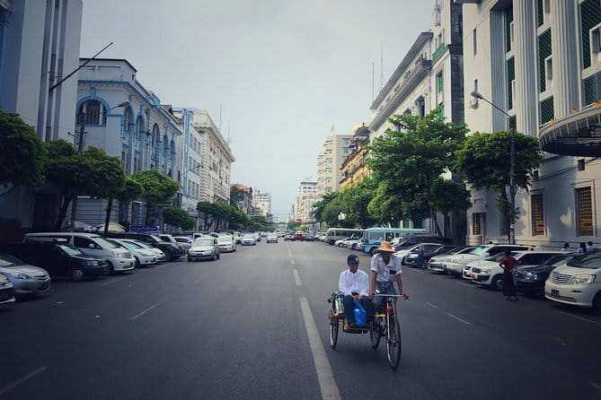 Yangon Evening Food Tour and trishaw ride - Start at Independence Monument and Walk Into Downtown Yangon