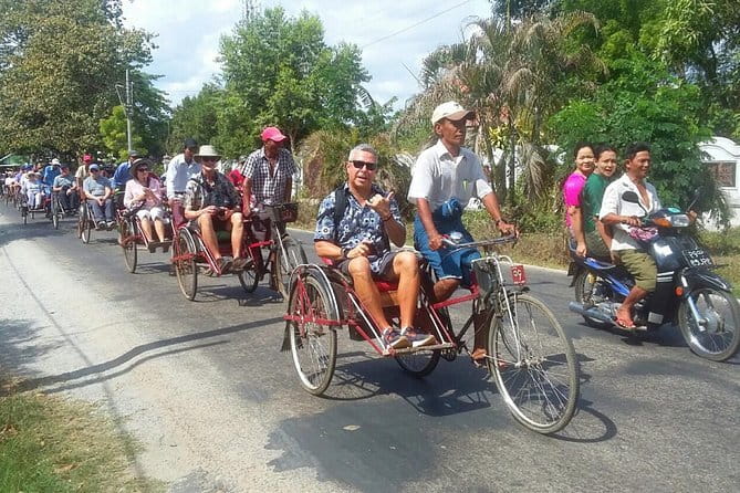 Yangon Evening Food Tour and trishaw ride - Sunset at Botahtaung Jetty
