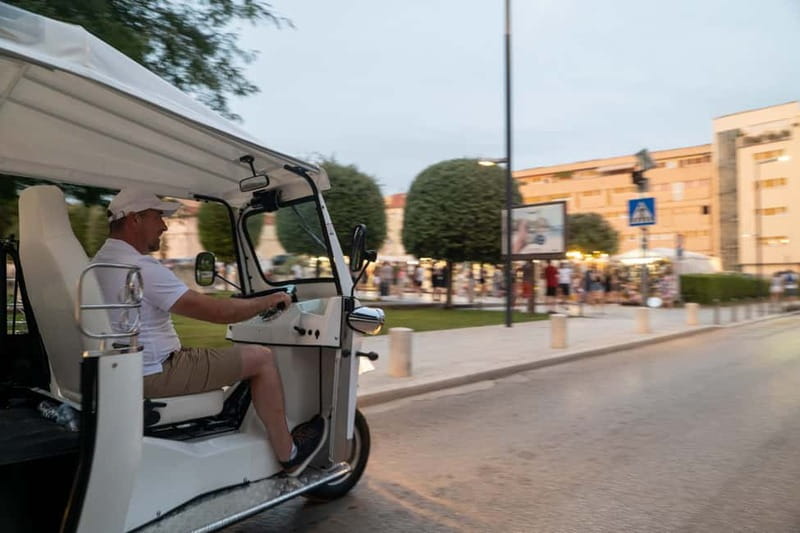 Zadar: Hidden Gems Eco Tuk Tuk Tour - Why a tuk tuk works well in Zadar