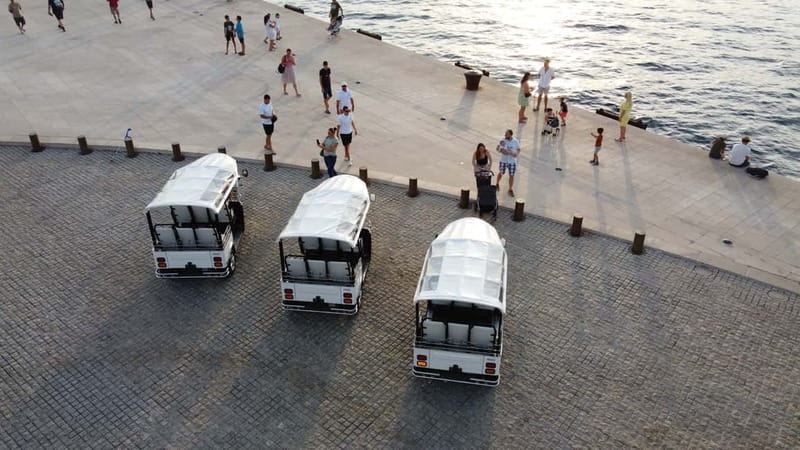 Zadar: Hidden Gems Eco Tuk Tuk Tour - Market Zadar and everyday city life
