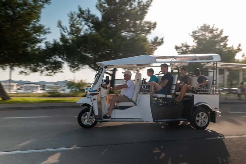 Zadar: Sunset Eco Tuk Tuk Tour - Zadar Sphinx: the tour’s strangest photo stop