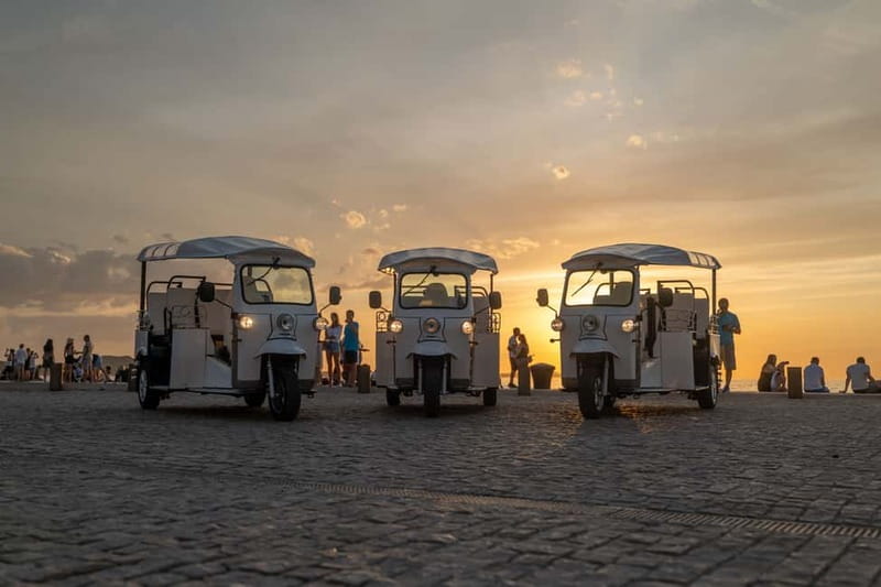Zadar: Sunset Eco Tuk Tuk Tour - Greeting to the Sun: ten minutes timed for sunset