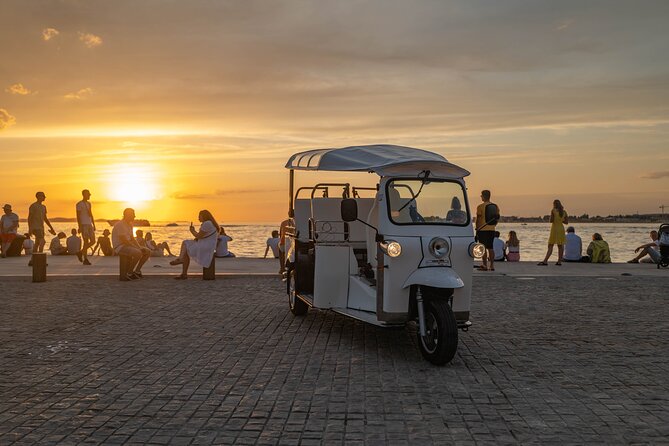 Zadar: Sunset Panorama Tour with Eco Tuk Tuk - Roman Forum and the Church of St. Donat